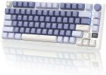 ROYAL KLUDGE RK M75 Gasket Mounted Tri-Mode Mechanical Keyboard with OLED Smart Display & Knob ( Silver Switch ) - Image 3