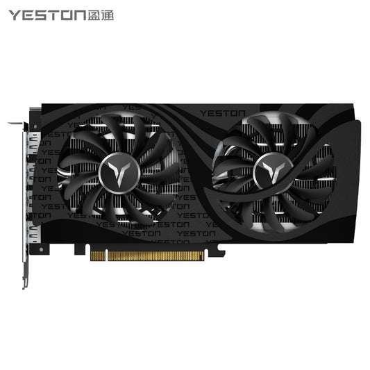 1_4e55bd12-43e3-46b5-84aa-2de690852a28.jpg Yeston Radeon RX 6600 8GB GDDR6 128bit 7nm Desktop Graphics Card - Image 1