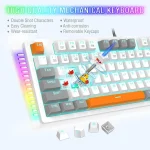 E-Yooso K620 TKL Mechanical Keyboard with Single backlit - Image 2