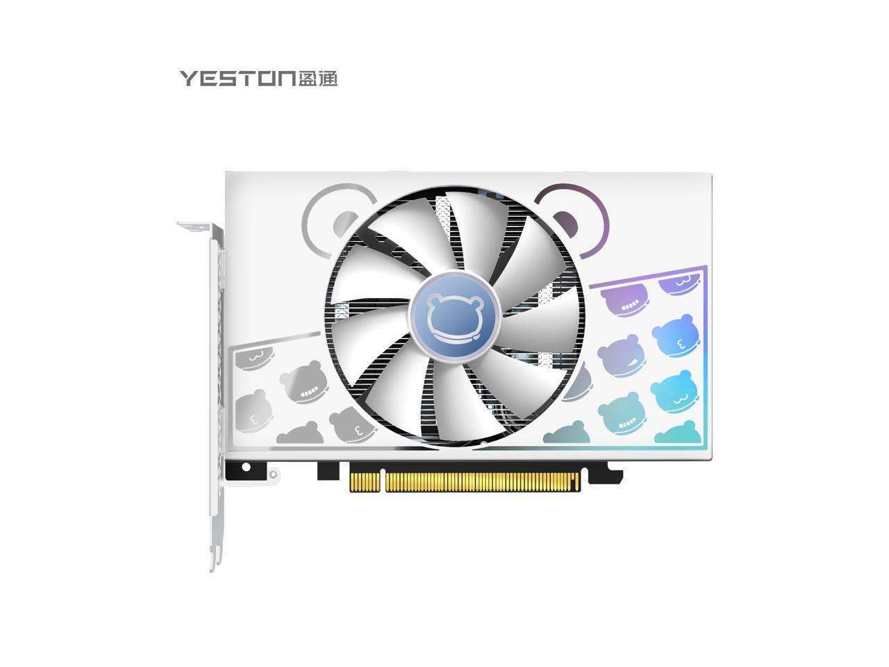 AZUES2204138WsWv.jpg Yeston Radeon RX 6500 XT Cute Pet Edition 4GB D6 MA GDDR6 6nm Desktop Graphics Card - Image 1