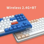 Ajazz AK871 Wireless Dual-mode TKL Mechanical Keyboard - Image 4