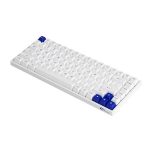 Akko 3084B+ Blue on White RGB Tri Mode Hotswap Mechanical Keyboard (Jelly Purple) - Image 3
