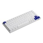 Akko 3084B+ Blue on White RGB Tri Mode Hotswap Mechanical Keyboard (Jelly Purple) - Image 2