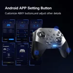 EasySMX X10 Tri-Mode Wireless Controller with Mechanical Buttons [Dual Hall Joysticks and Dual Hall Trigger] - Image 9