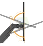 Kaloc KLC-DS200 17-32 Inch Adjustable Single Monitor Arm - Image 10