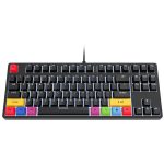 HXSJ L600 87 Keys Wired Hot Swappable Mechanical Keyboard | White Backlight | Detachable Type-C Cable | (Red Switches) - Image 5