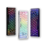 Machenike K500F Gasket Mount Transparent Keyboard | GR Crystal | GR Ice