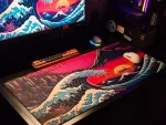 Ocean's Fire Mousepad | 400x900mm | Speed Surface