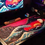 Ocean's Fire Mousepad | 400x900mm | Speed Surface