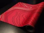 Red Topographic Mousepad | 400x900mm | Speed Surface - Image 2