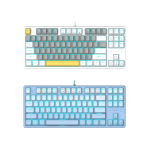 E-Yooso Z87 Backlit Mechanical Keyboard (ICE Blue Backlit)