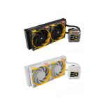 Yeston Zeaginal Zeus 240 240mm Radiator Liquid CPU Cooler with LCD Screen ARGB Synchronous
