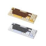 XINMENG M87 PRO Wired ICE BLUE BACKLIT Gasket Mounted Hotswappable Mechanical Keyboard