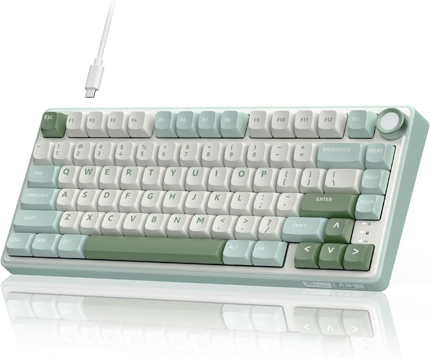 cc8g2YrwkYHvDZpMCiRKh4BB78IcBXNE7khG8VNN.jpg ROYAL KLUDGE RK R75 Wired | QMK Mechanical Keyboard - Image 1