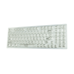 E-YOOSO Z94 Wired Hot-Swappable Monochrome Backlit Mechanical Keyboard White Switch (Transparent)