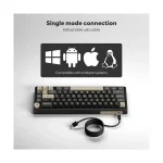 Royal Kludge RK R65 Wired RGB Hot Swap Mechanical Gaming Keyboard - Image 6