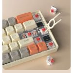 LANGTU S69 Hotswappable White Color Backlit Wired Mechanical Keyboard - Image 3